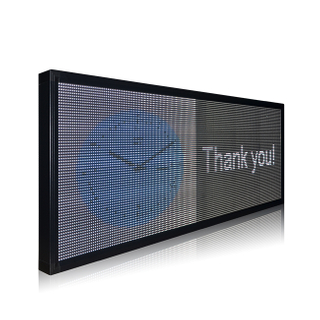 Hot Sale Indoor P7.62 Full Color Wifi Control Led Scrolling Sign