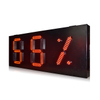 New Design 10'' Red Outdoor Digital Led Humidity Sign