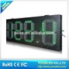 Factory Directly Provide IP53 18inch High Brightness Green 888.8 Led Gas Price Sign