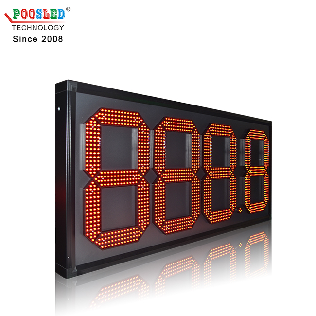 Special Style EUREKA 20'' Red 888.8 Wireless Control Digital Led Gas Price Sign