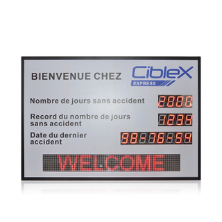 New Design 1.8" Factory Manufacture F3.75 Led Display Safety Board