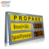 Manufacturer 6 Inch Yellow 8.8.8.8 PCB White Cabinet Digital Gas Price Sign