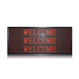 Good Quality Outdoor P10 Single Red Multible Lines Led Display