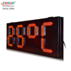 Special Style Ip53 Outdoor 12 Inch 7 Segment Red Led Temperature Sign