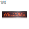 Popular P10 Outdoor Single Red Programmable Led Sign
