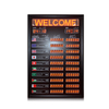 Indoor 1.2''+1.0" Red Led Digital Currency Exchange Rate Board
