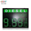 12 Inch Green 8.88 9/10 DIESEL Led Gas Signs With Lighting Box