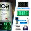 Professional Wholesale 15'' Waterproof Green 888.8 Led Gas Price Sign 