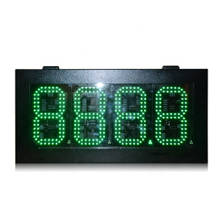 New Design Green 8'' PCB 888.8 LED Price Sign for Gas Station