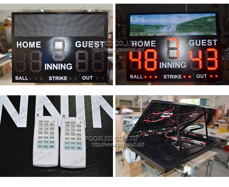 Super Design Outdoor Scoreboard Led Baseball Scoreboard for Sports Games Buy led baseball