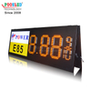 Wireless Control Advertising Led Display Price for Gas Station 7 Segment D15''+6'' Led Display Outdoor Oil Gas Sign