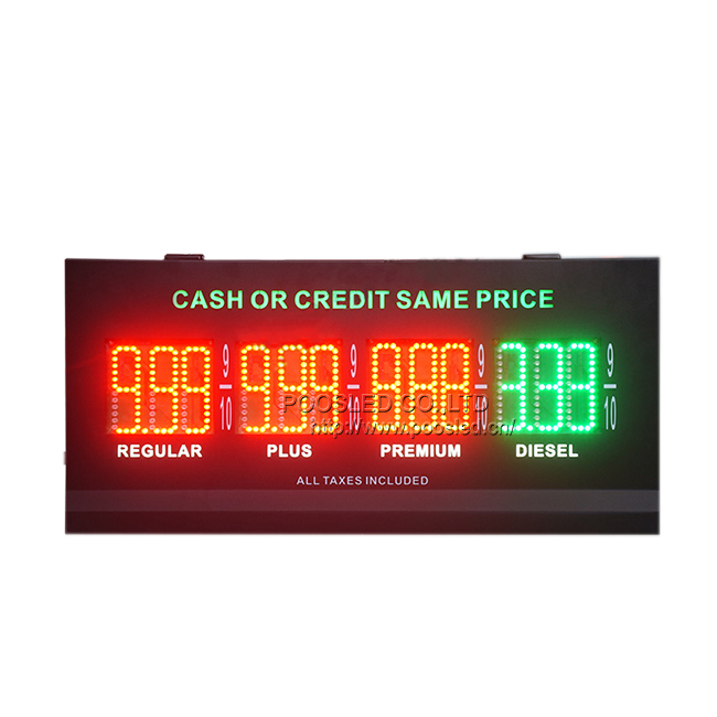 Hot Sale American 8.88 9/10 Led PumpTopper Led Gas Price Signs