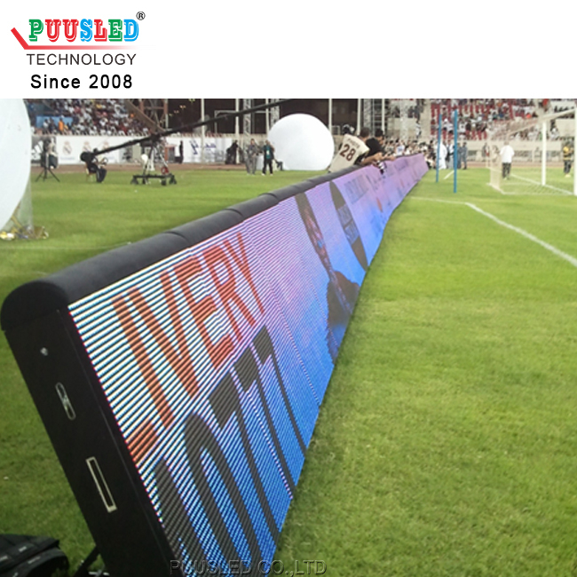 Football Stadium Perimeter Video Led Display Cabinet P8 P10 Stadium Screen