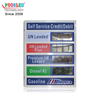 Aluminum Frame Big Size Gas Price Sign with Lighting Box
