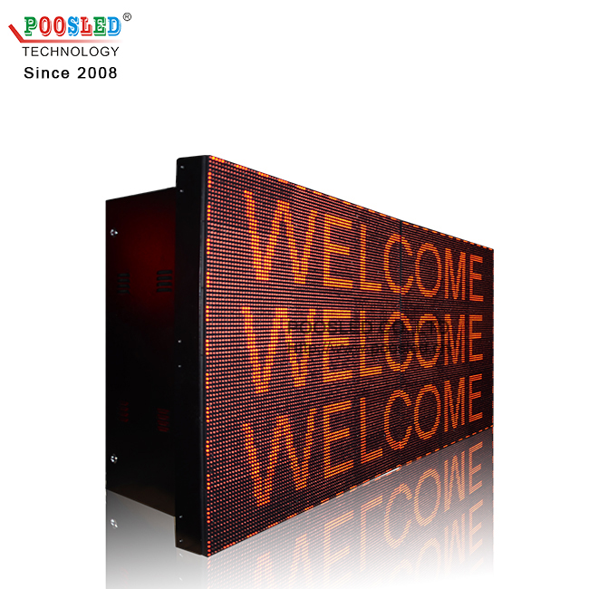 Factory Manufacture Outdoor Waterproof P10 Red Led Display
