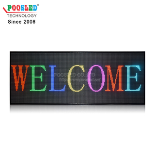 Waterproof Outdoor Using P10 Advertising LED Message Display Screen Full Color Waterproof Module