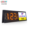 Amercian Style D15"+D6"-Y-8.889/10 LED Gas Price Sign Waterproof Iron Cabinet 