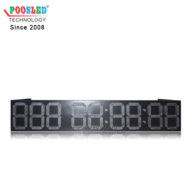 Waterproof 12 Inches Red LED Countdown Timer Display Days And Time 