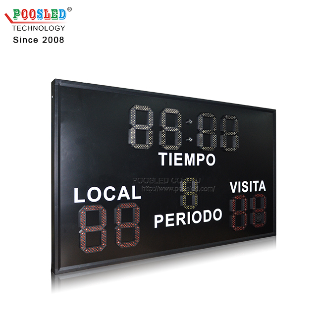 Hot Sale Outdoor Waterproof 10''+8'' Wireless Control Electronic Soccer Scoreboards