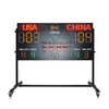 Factory Manufacture Wireless Control Portable Led Basketball Scoreboard 