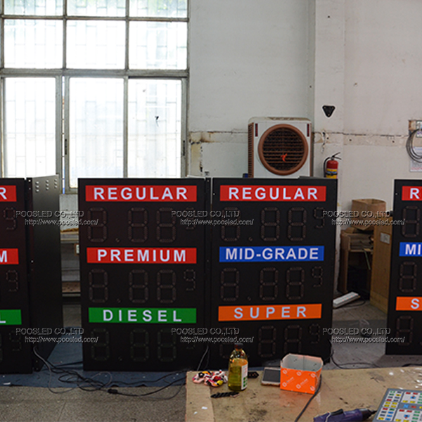 Factory Manufacture Gas Station Led Display