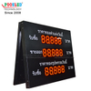 Outdoor LED Display Board IP53 Iron Cabinet PCB Gold Price Sign with Acrylic Board