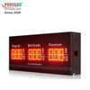 Outdoor Wireless Control Led Pump Topper Price Sign For Sale