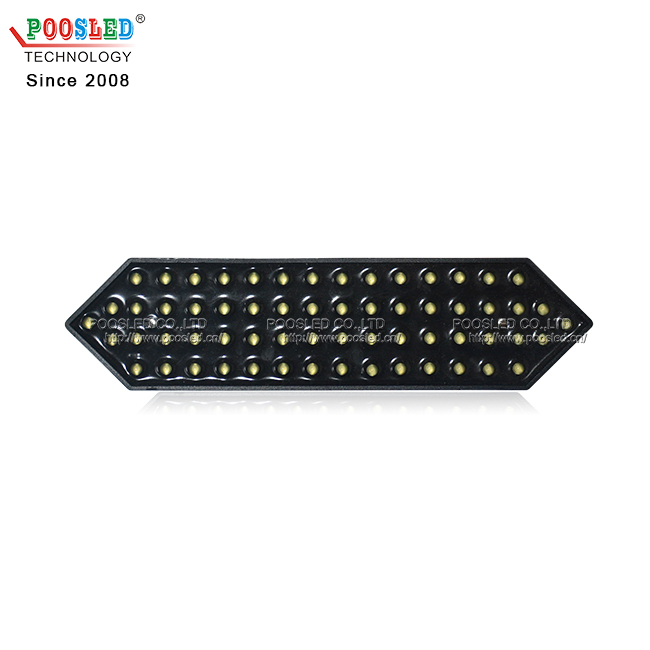 20 Inch Yellow Large Number Module 7 Segment Led Display