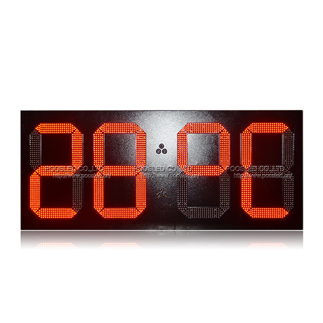 24 Inch Large Red 88:88 Waterproof Cabinet Led Digital Clock 