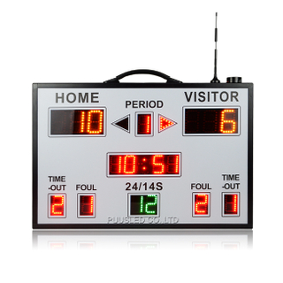 Small Size Digit Electronic Basketball Scoreboard For Basketball Matches