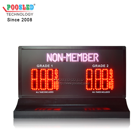 Factory Directly Provide American 8.88 9/10 Led Pump Top Sign