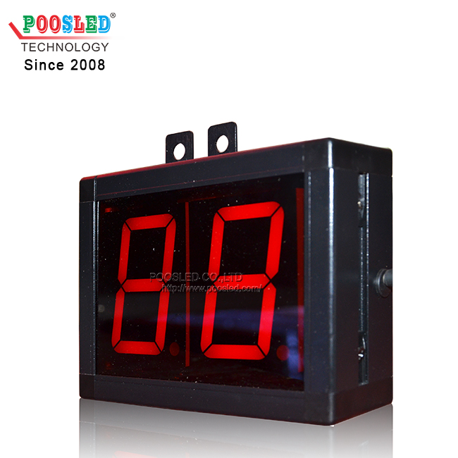 Wall Mount Aluminum Frame Red 3 Inches Nixie Tube Countdown Timer LED Display Board