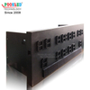 New Type LED Digit Module iron Cabinet Outdoor LED Football Scoreboard with Scrolling Sign Soccer Scoreboard