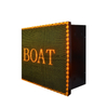 Outdoor Waterproof P10 Yellow 34X9 outdoor advertising led display