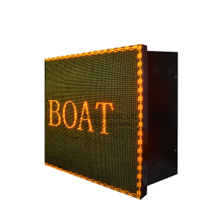 Outdoor Waterproof P10 Yellow 34X9 outdoor advertising led display