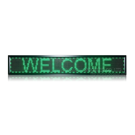 P10 Green Text Led Module LED Scrolling Sign Wifi & USB Control